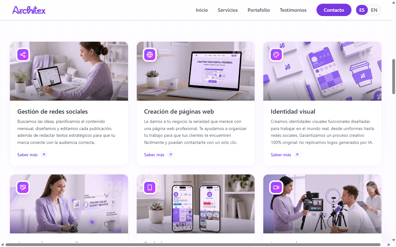 Architex — agencia de marketing — 2